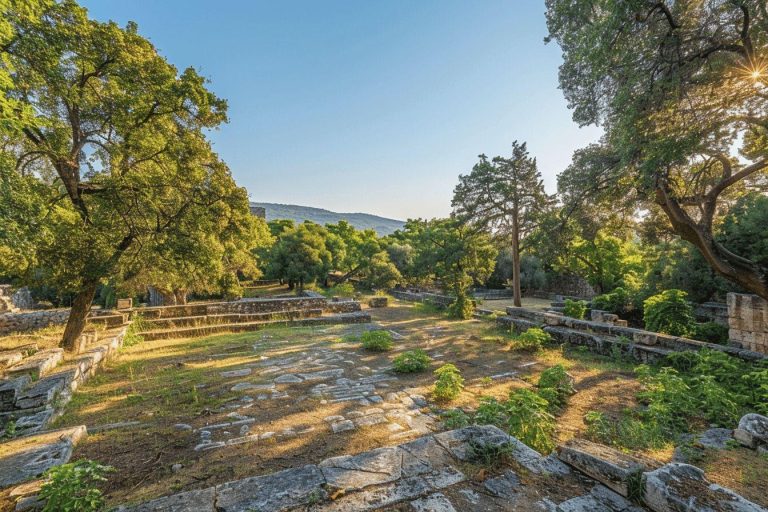 Où devrais-je partir en Grèce pour visiter les temples ?